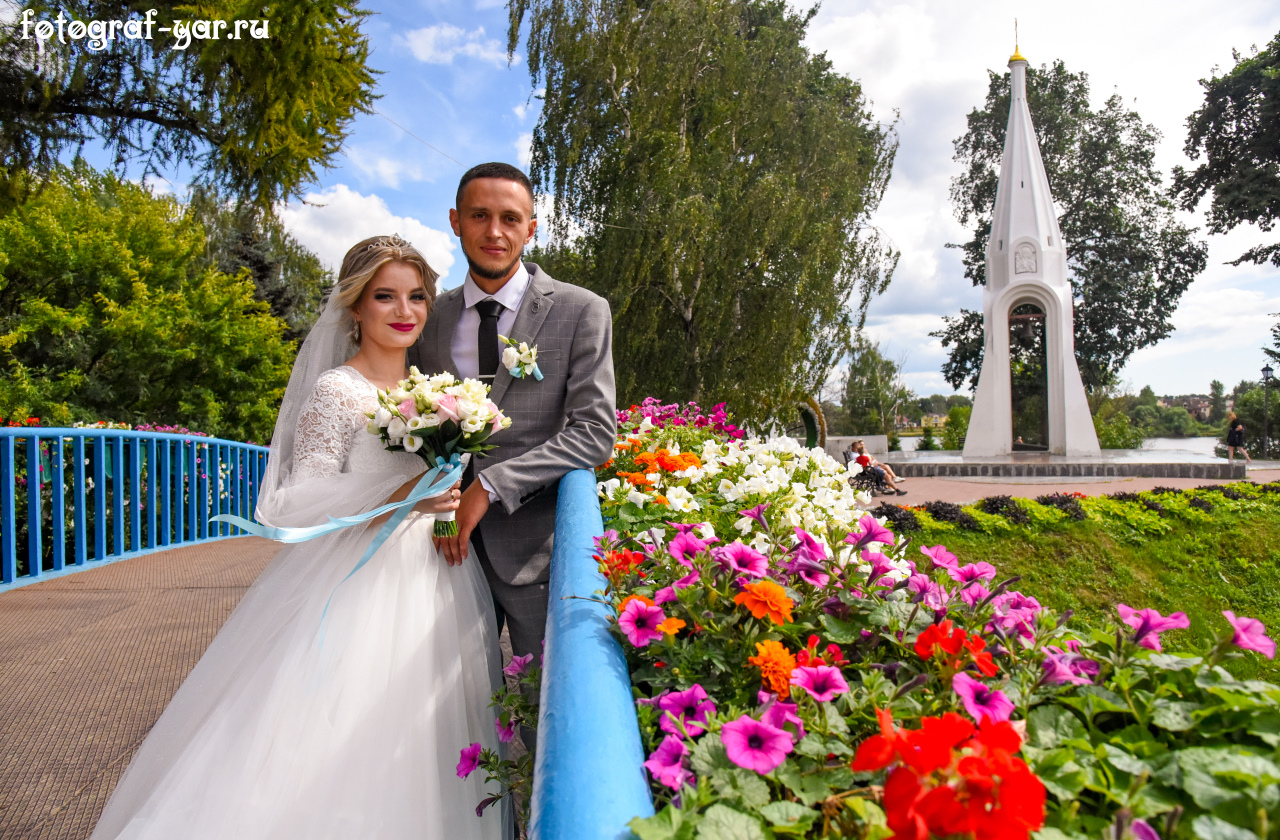 Свадьба летом в Ярославле, свадебный фотограф Ярославль