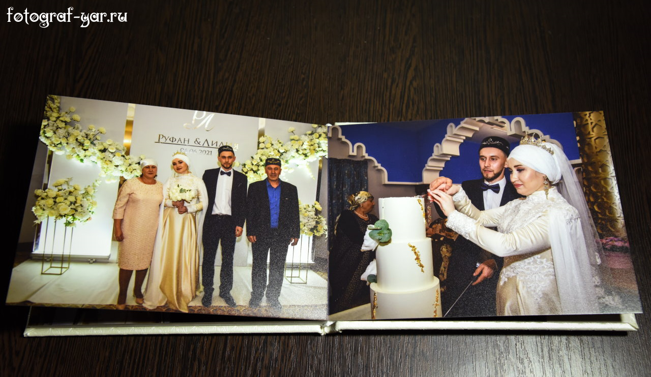 фотокнига Никах, мусульманская свадьба, фотокнига на свадьбу