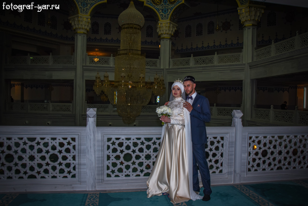 фотосъемка в мечети, Никах в мечети, Никах Ярославль, фотосессия в мечети