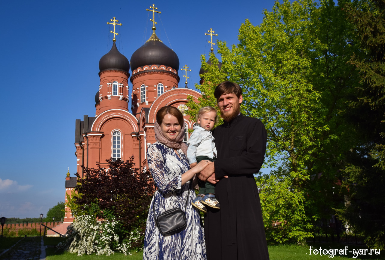 Православная семейная фотосъемка, Крестовоздвиженский монастырь