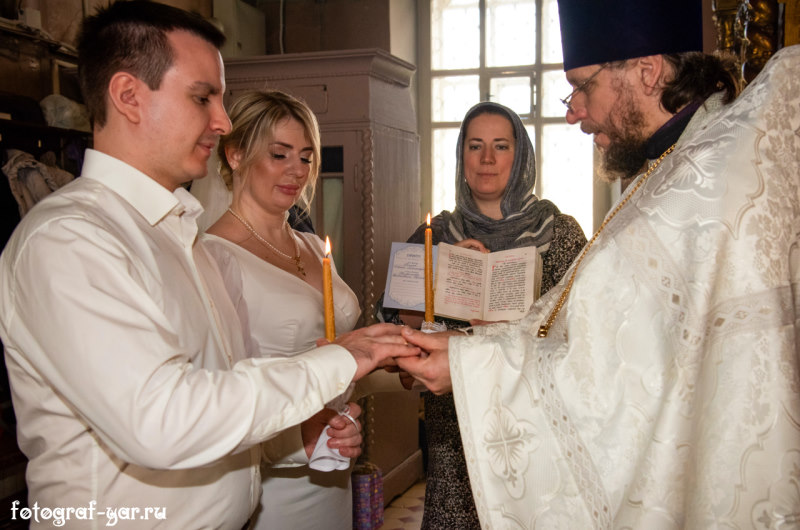 Венчание в храме, Венчание в Некрасовском, храм в Некрасовском